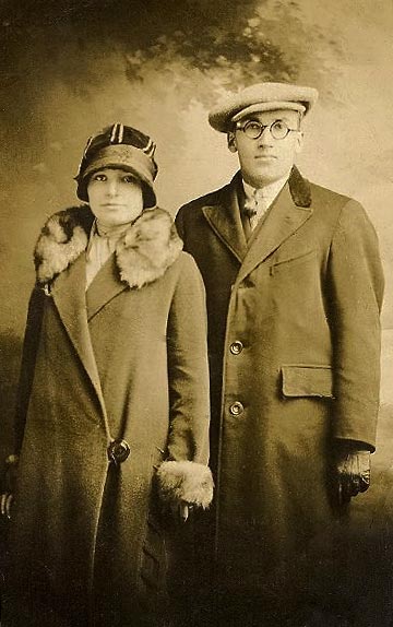 Gabriel Bourgeoisand and wife Ester Bridget Alexander